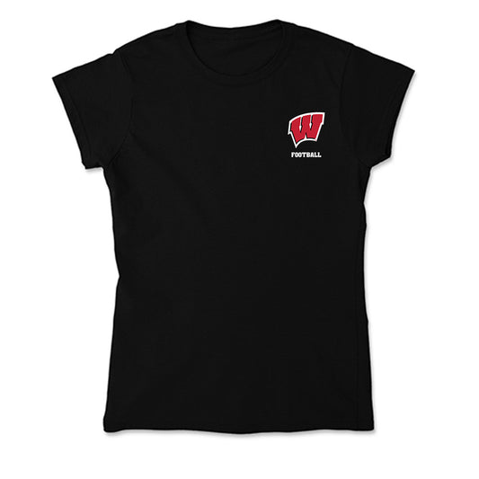Wisconsin - NCAA Football : Justus Boone - Classic Shersey Soft Style Women’s T-Shirt-0