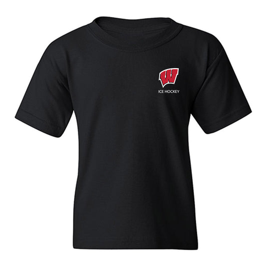 Wisconsin - NCAA Men's Ice Hockey : Adam Pietila - Classic Shersey Youth T-Shirt-0