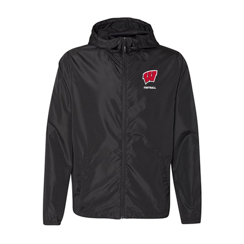 Wisconsin - NCAA Football : Preston Zachman - Classic Shersey Windbreaker-0