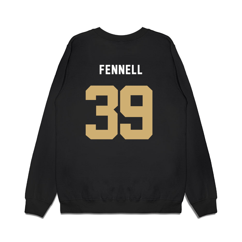 Vanderbilt - NCAA Baseball : Connor Fennell - Premium Crewneck Sweatshirt-1