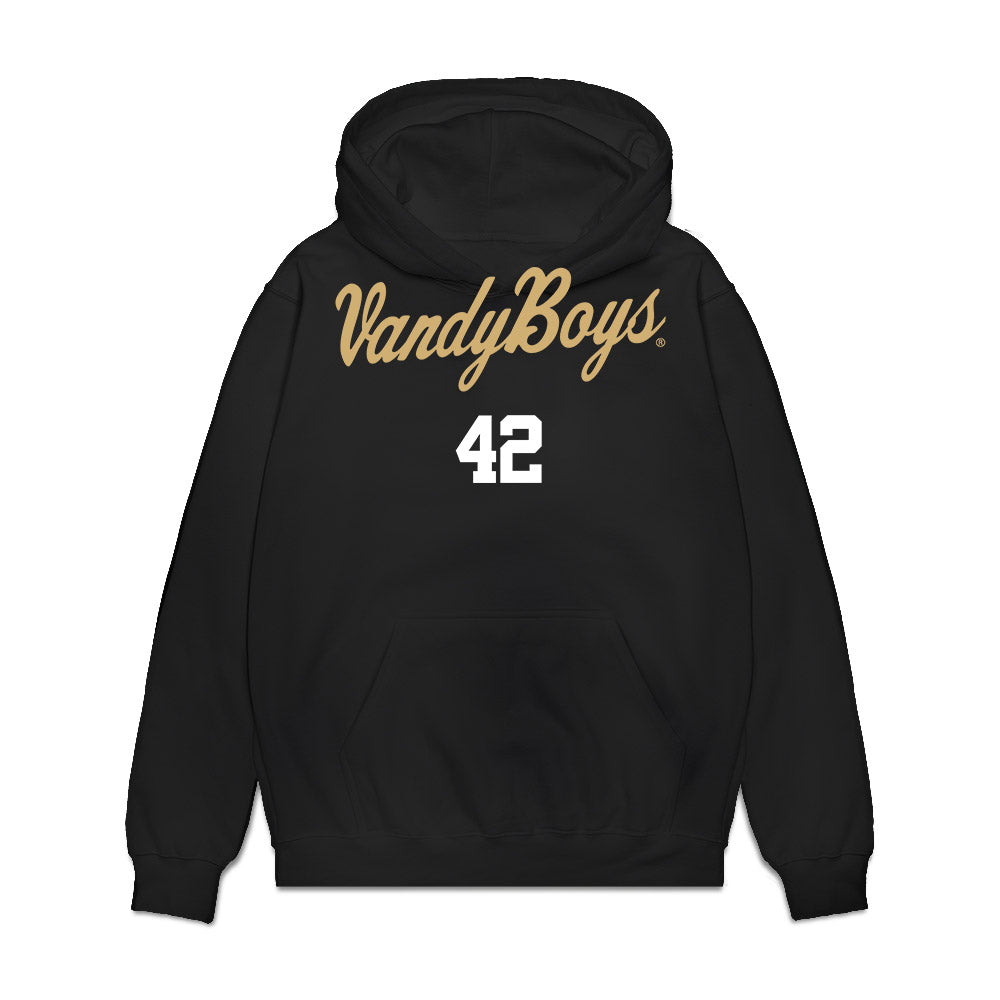 Vanderbilt - NCAA Baseball : Reginald Austin - Premium Hooded Sweatshirt-0