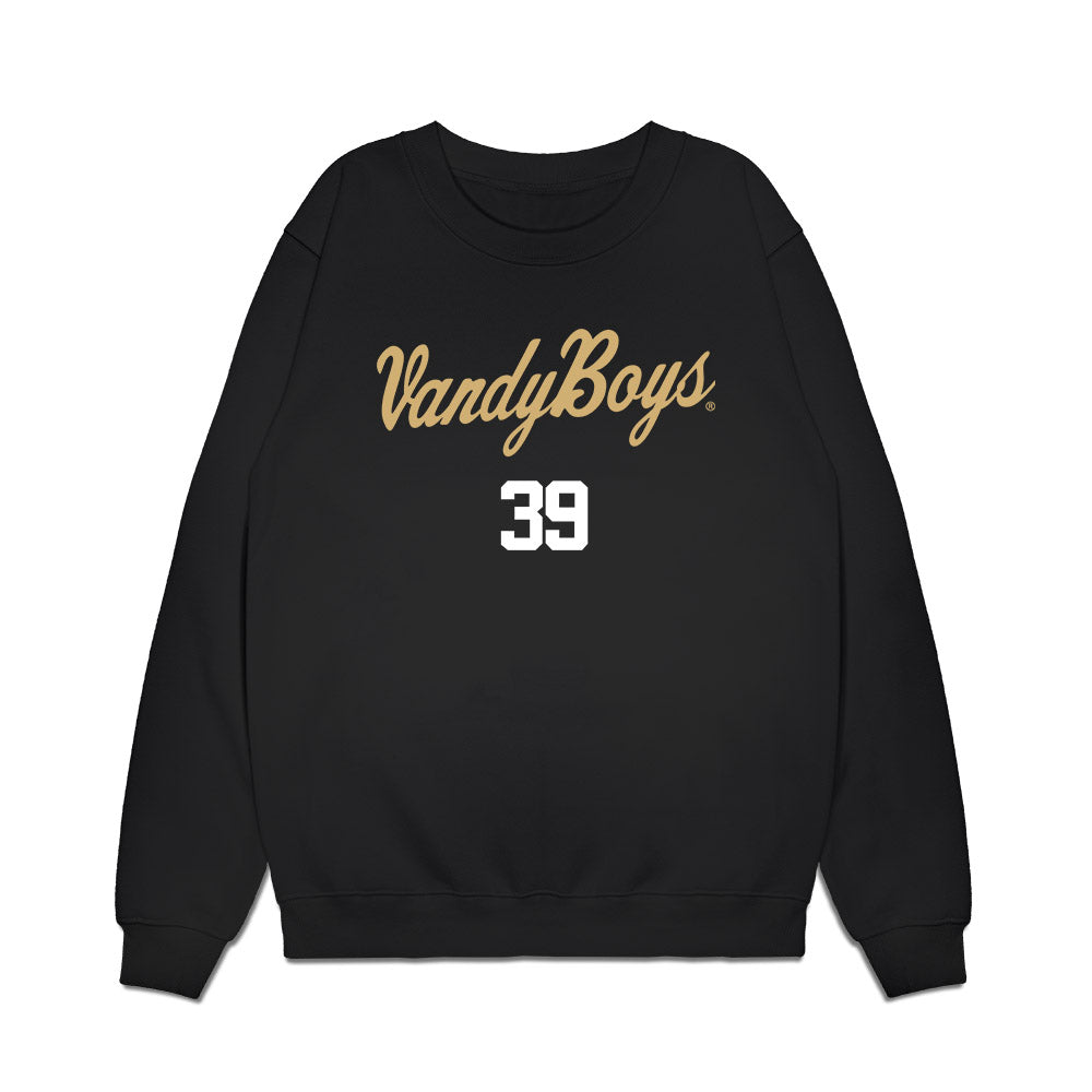 Vanderbilt - NCAA Baseball : Connor Fennell - Premium Crewneck Sweatshirt-0