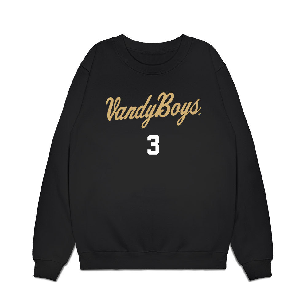 Vanderbilt - NCAA Baseball : Jayden Davis - Premium Crewneck Sweatshirt-0