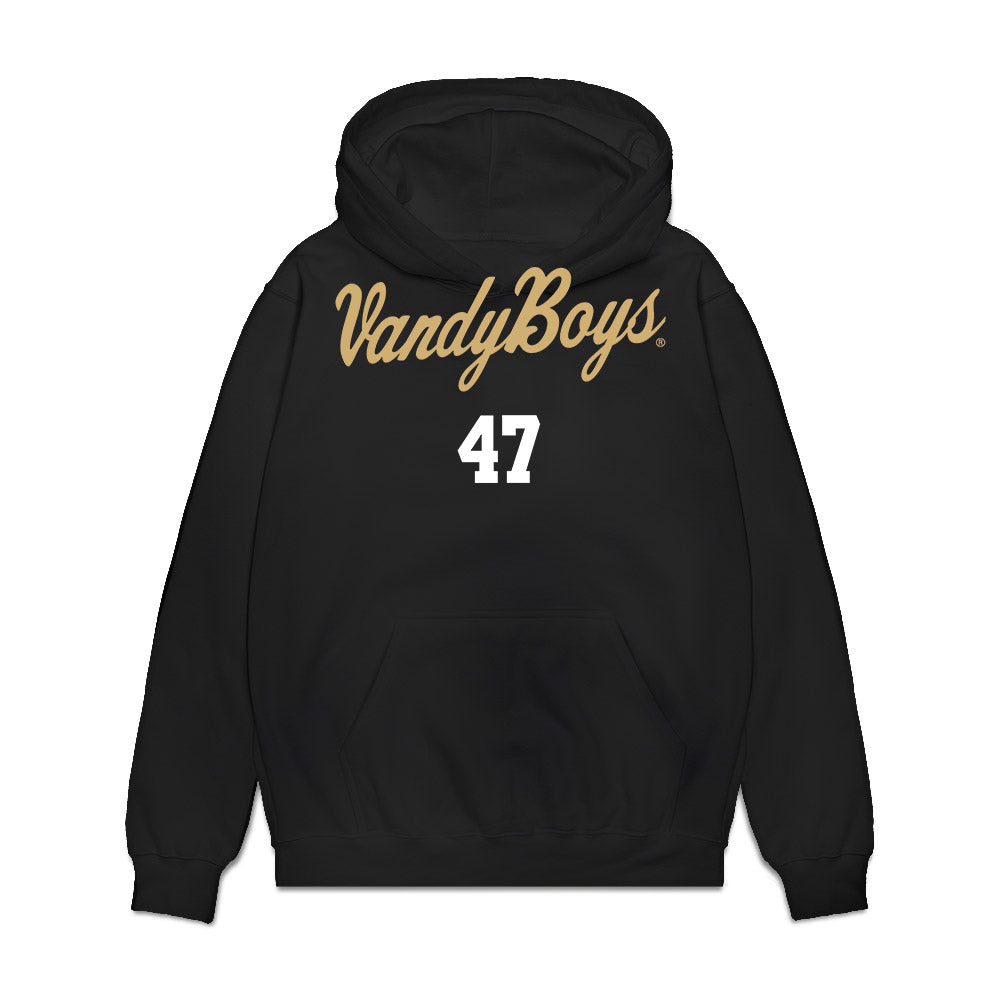 Vanderbilt - NCAA Baseball : Tommy Goodin - Premium Hooded Sweatshirt-0