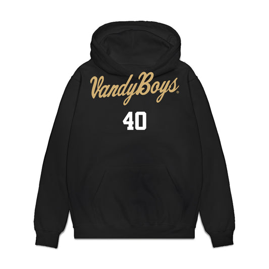 Vanderbilt - NCAA Baseball : Austin Nye - Premium Hooded Sweatshirt-0