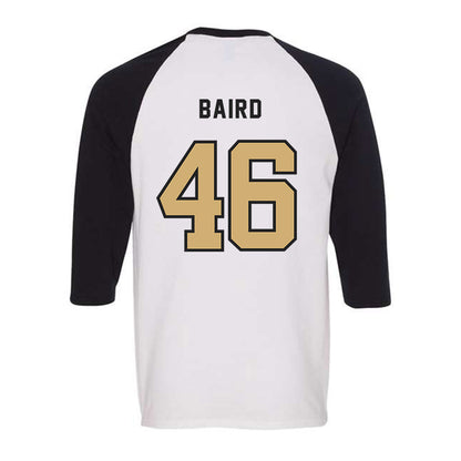 Vanderbilt - NCAA Baseball : Tyler Baird - Raglan Quarter Sleeve T-Shirt-1