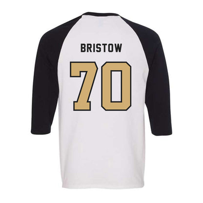 Vanderbilt - NCAA Baseball : Tristan Bristow - Raglan Quarter Sleeve T-Shirt-1
