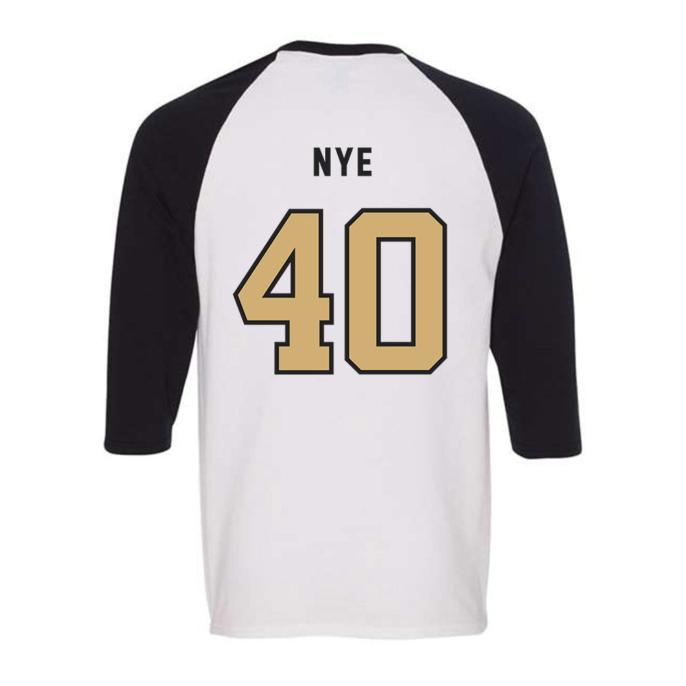 Vanderbilt - NCAA Baseball : Austin Nye - Raglan Quarter Sleeve T-Shirt-1