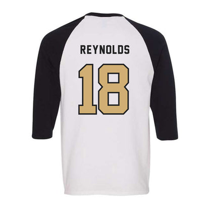 Vanderbilt - NCAA Baseball : Korbin Reynolds - Raglan Quarter Sleeve T-Shirt-1