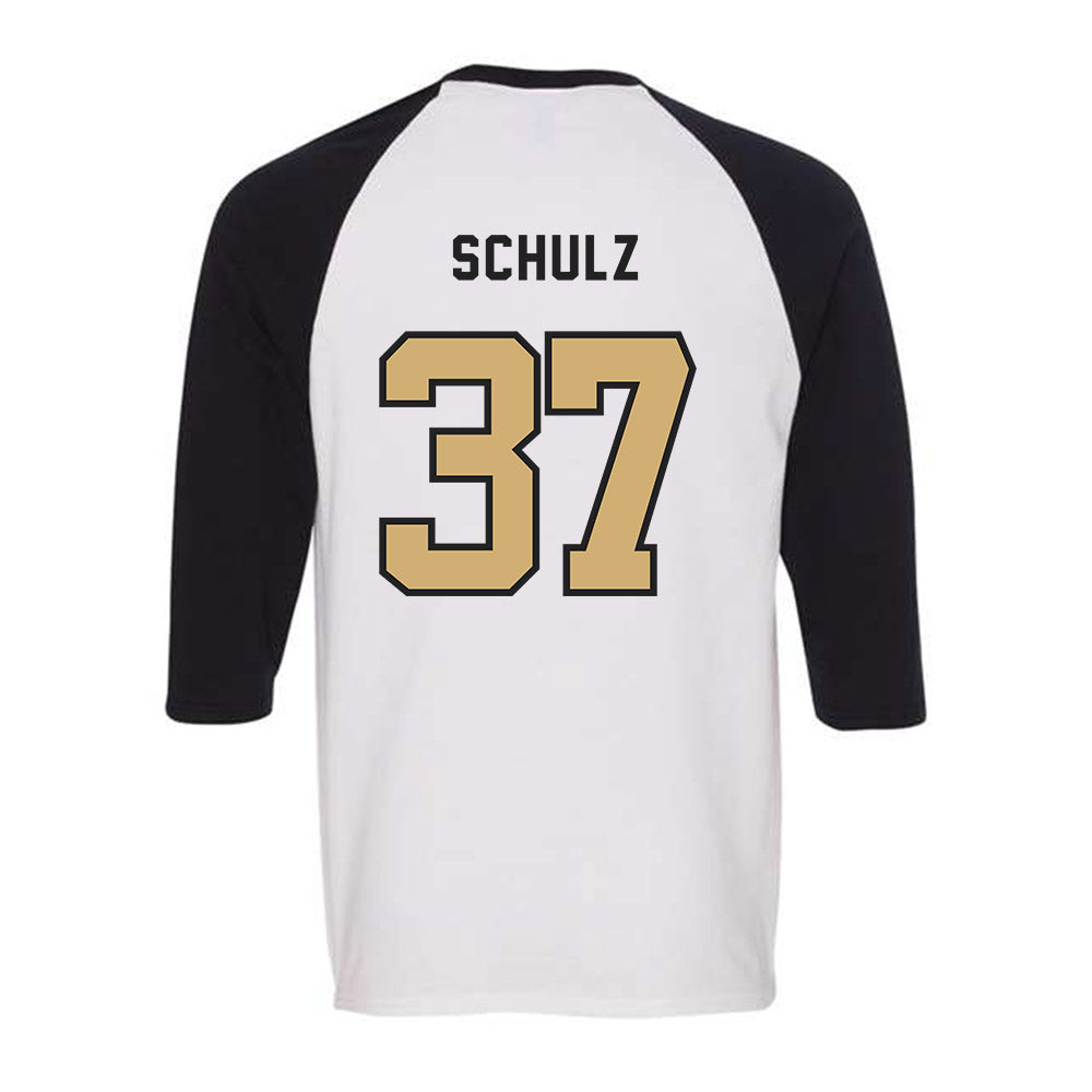 Vanderbilt - NCAA Baseball : Jakob Schulz - Raglan Quarter Sleeve T-Shirt-1