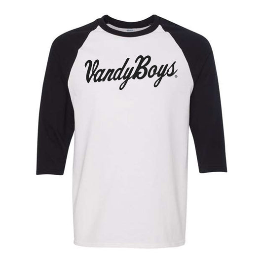 Vanderbilt - NCAA Baseball : Nathan Teague - Raglan Quarter Sleeve T-Shirt-0