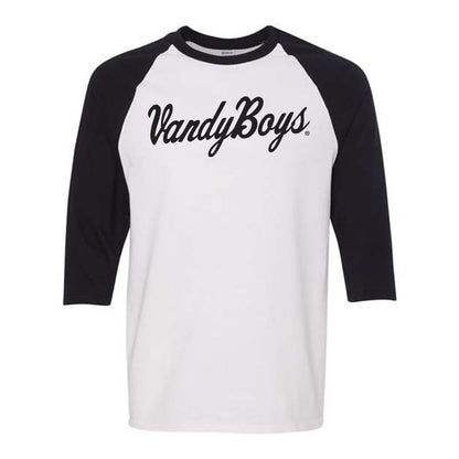 Vanderbilt - NCAA Baseball : Jayden Davis - Raglan Quarter Sleeve T-Shirt-0