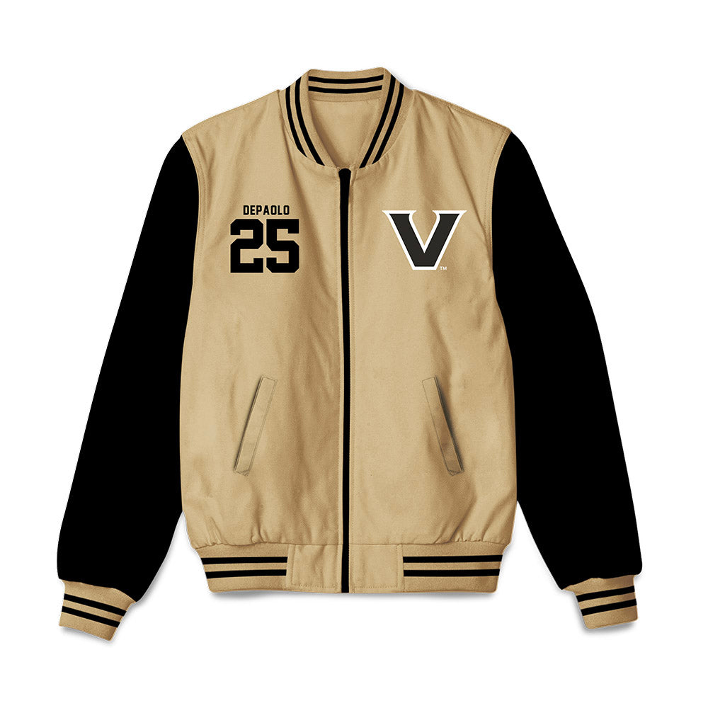 Vanderbilt - NCAA Baseball : AJ DePaolo - Bomber Jacket-0