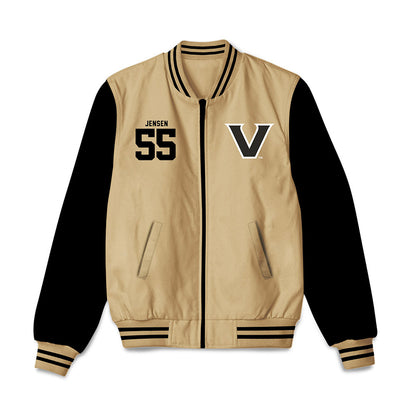 Vanderbilt - NCAA Baseball : Max Jensen - Vandyboys Bomber Jacket-0