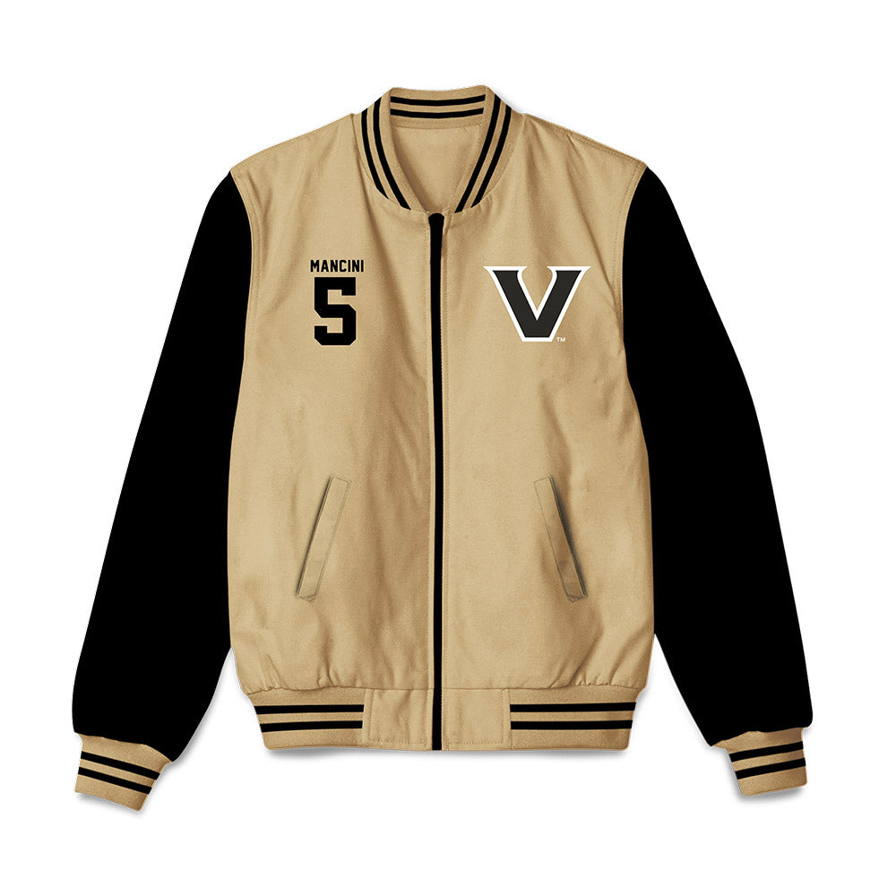 Vanderbilt - NCAA Baseball : Mike Mancini - Bomber Jacket-0