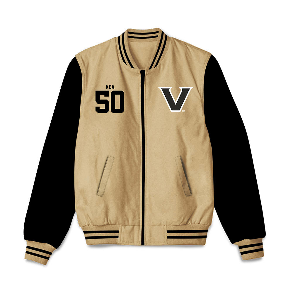 Vanderbilt - NCAA Baseball : Jaydon Kea - Vandyboys Bomber Jacket-0