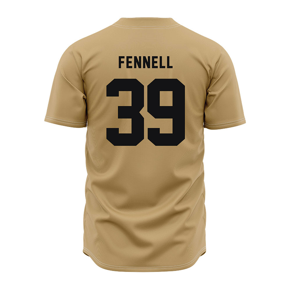 Vanderbilt - NCAA Baseball : Connor Fennell - Vandyboys Jersey-1