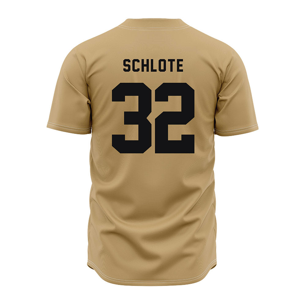 Vanderbilt - NCAA Baseball : Nate Schlote - Vandyboys Jersey-1