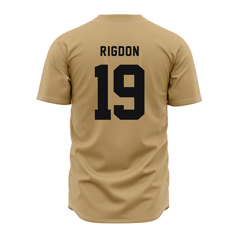 Vanderbilt - NCAA Baseball : Rustan Rigdon - Vandyboys Jersey-1
