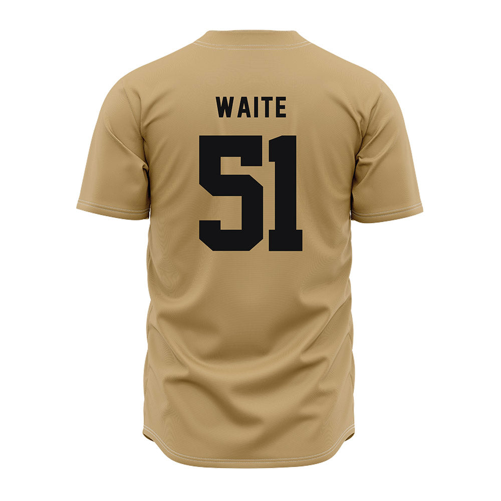 Vanderbilt - NCAA Baseball : Ryker Waite - Vandyboys Jersey-1
