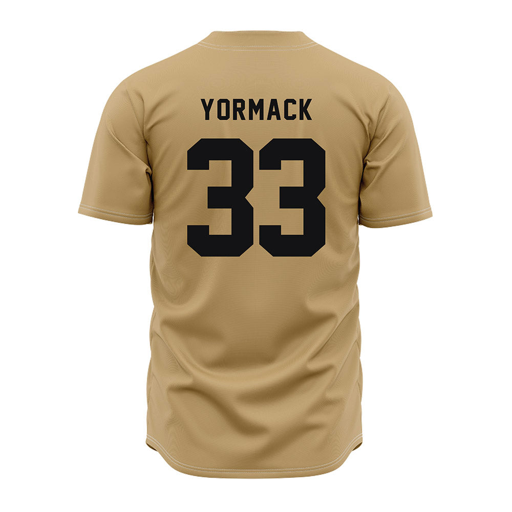 Vanderbilt - NCAA Baseball : Ryan Yormack - Vandyboys Jersey-1