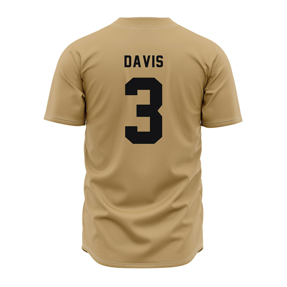 Vanderbilt - NCAA Baseball : Jayden Davis - Vandyboys Jersey-1