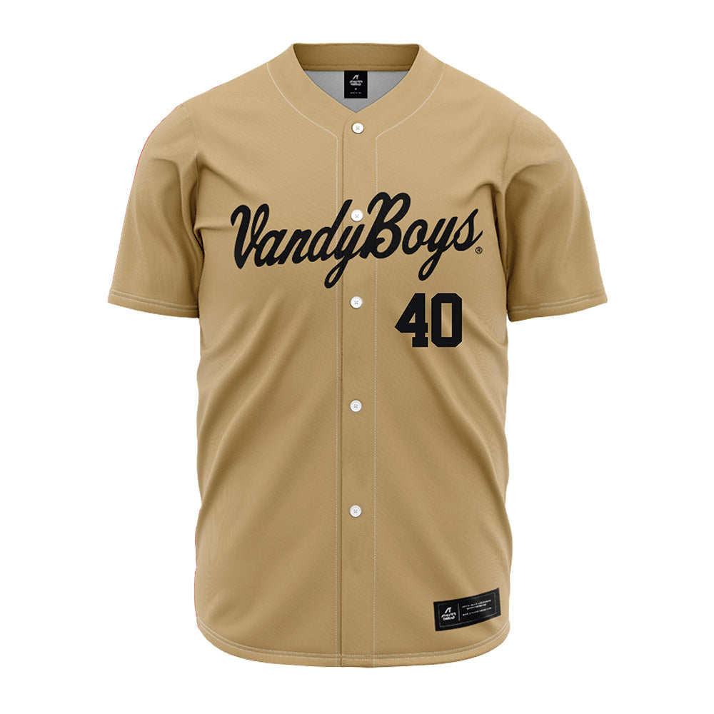 Vanderbilt - NCAA Baseball : Austin Nye - Vandyboys Jersey-0