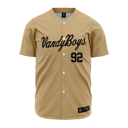 Vanderbilt - NCAA Baseball : Adria Casoliba - Vandyboys Jersey-0
