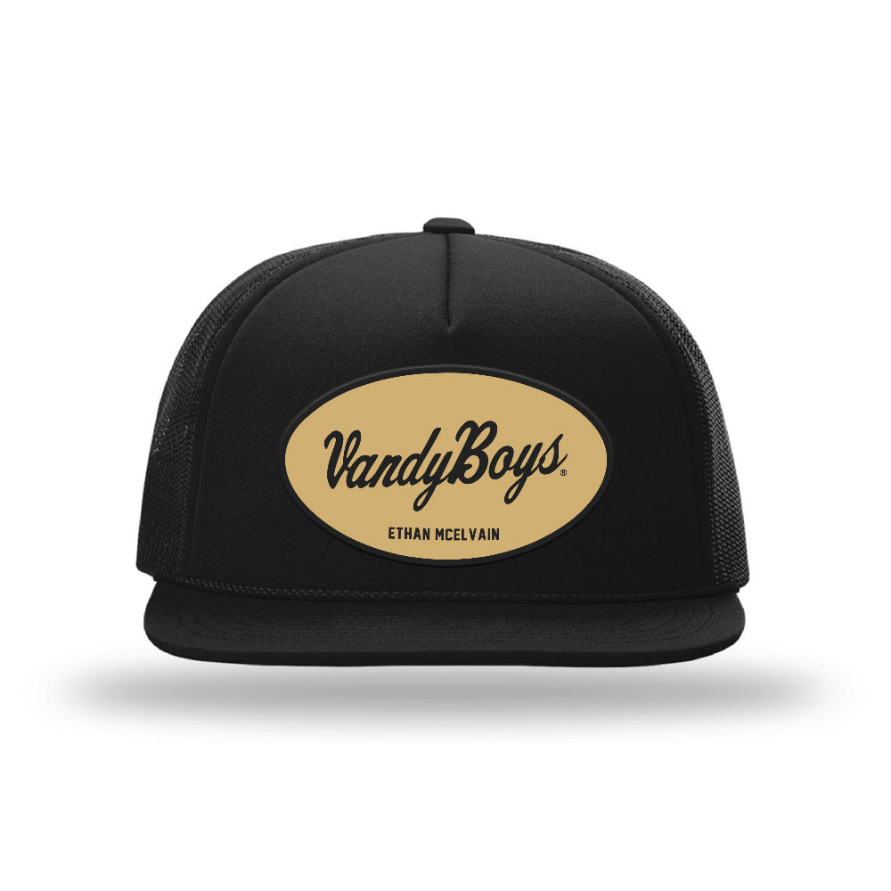 Vanderbilt - NCAA Baseball : Ethan McElvain - Vandyboys Foamie Trucker Cap-0