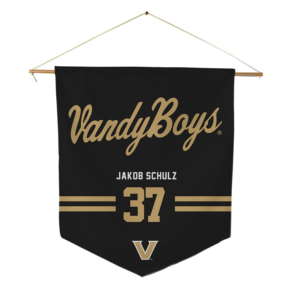 Vanderbilt - NCAA Baseball : Jakob Schulz - Pennant - 18" x 21"-0