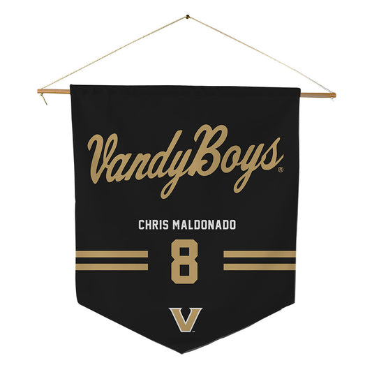 Vanderbilt - NCAA Baseball : Chris Maldonado - Pennant - 18" x 21"-0