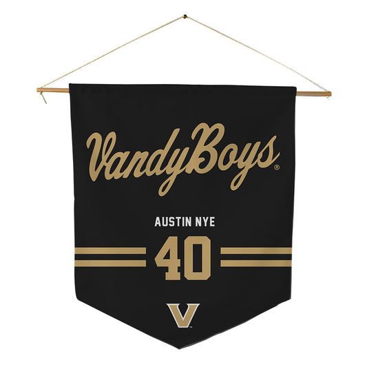 Vanderbilt - NCAA Baseball : Austin Nye - Pennant - 18" x 21"-0