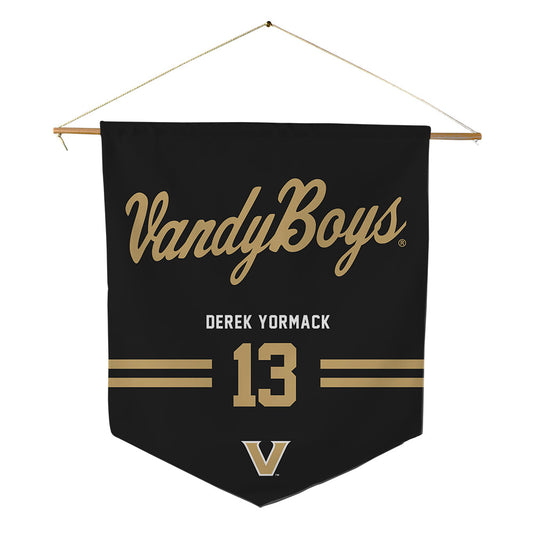 Vanderbilt - NCAA Baseball : Derek Yormack - Pennant - 18" x 21"-0