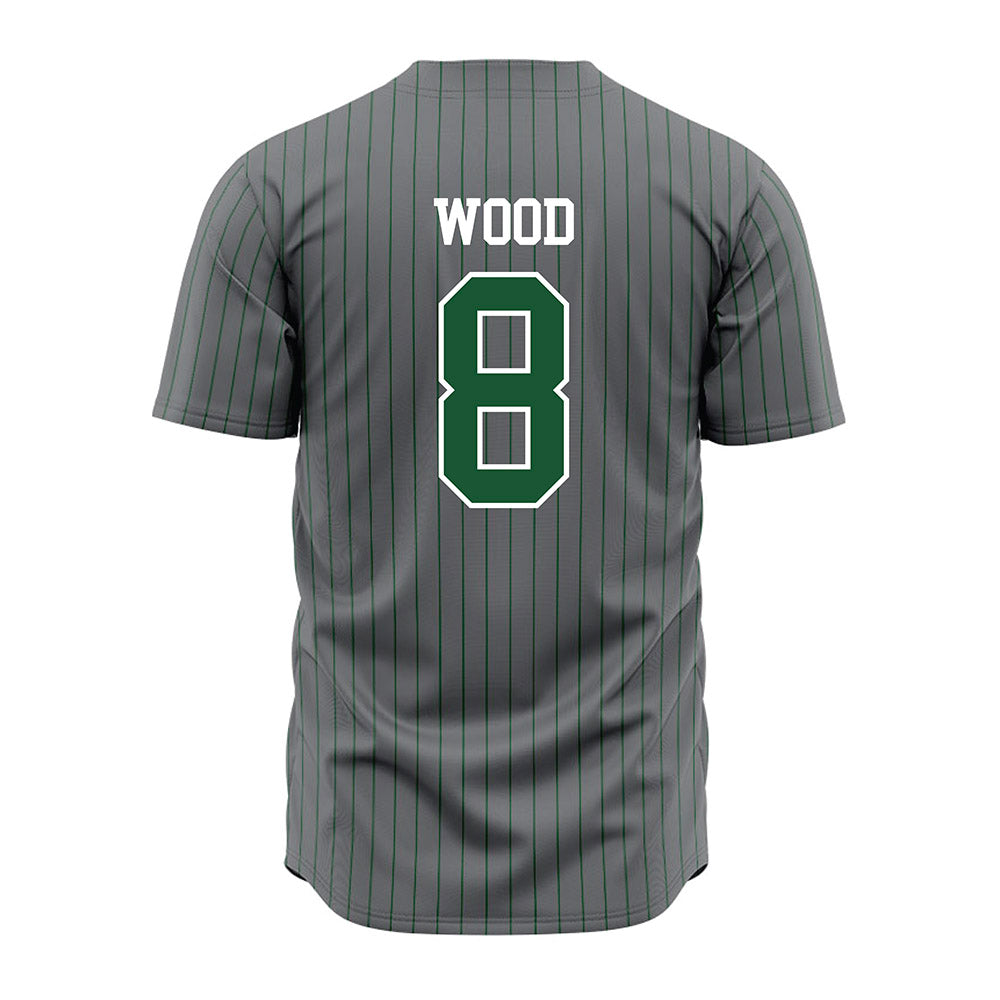 GMU - NCAA Baseball : Derek Wood - Grey Jersey-1