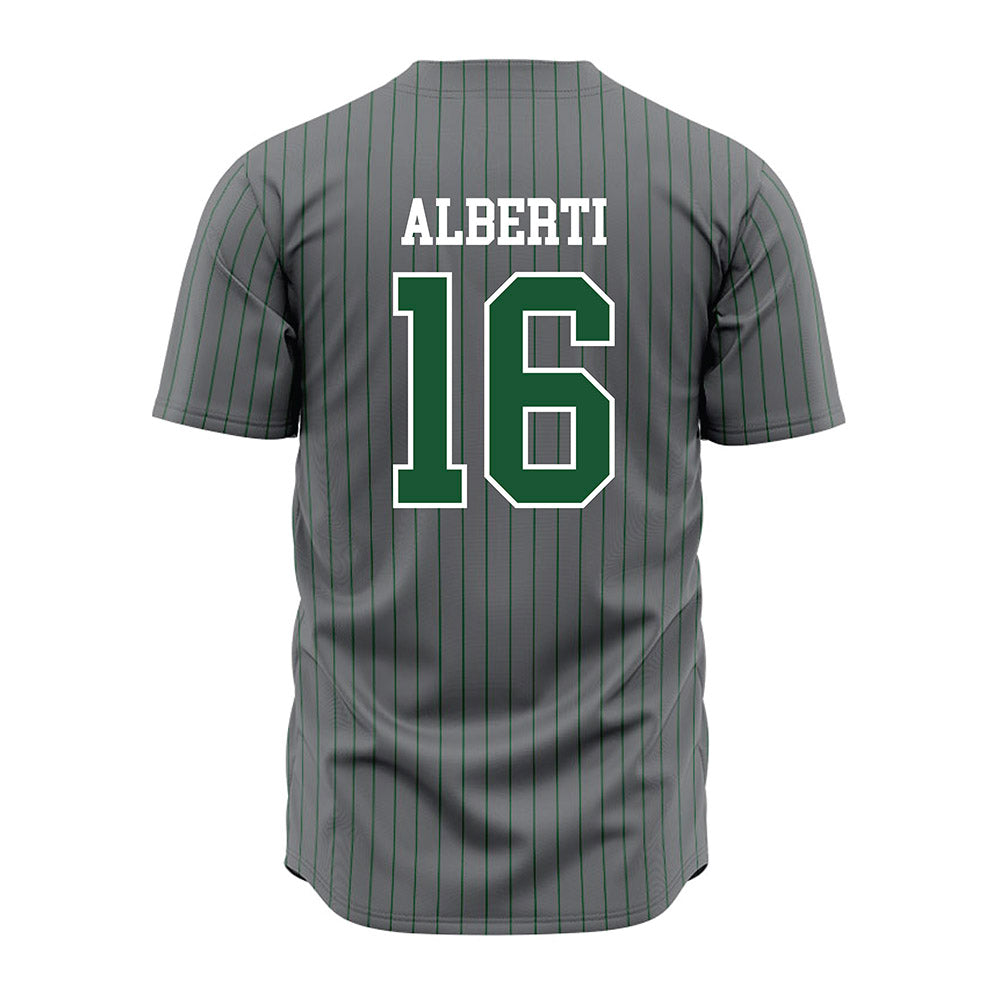 GMU - NCAA Baseball : Lucas Alberti - Grey Jersey-1