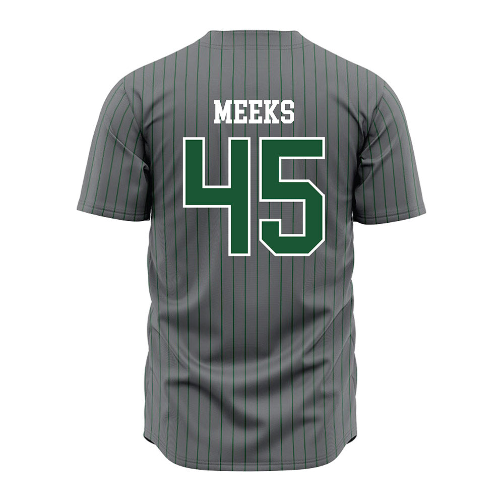 GMU - NCAA Baseball : Gardner Meeks - Grey Jersey-1