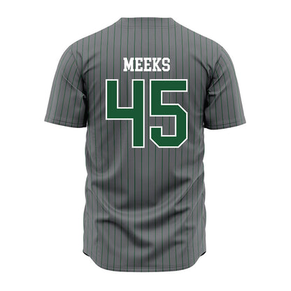 GMU - NCAA Baseball : Gardner Meeks - Grey Jersey-1