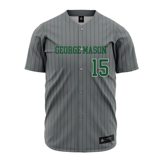 GMU - NCAA Baseball : Brandon Parks - Grey Jersey-0