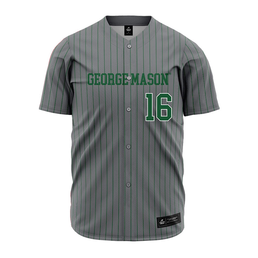 GMU - NCAA Baseball : Lucas Alberti - Grey Jersey-0