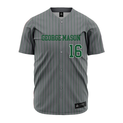 GMU - NCAA Baseball : Lucas Alberti - Grey Jersey-0