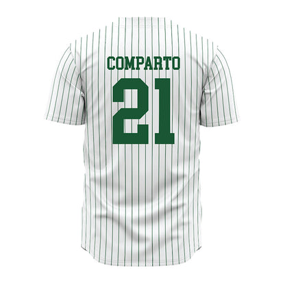 GMU - NCAA Baseball : Shaun Comparto - White Jersey-1