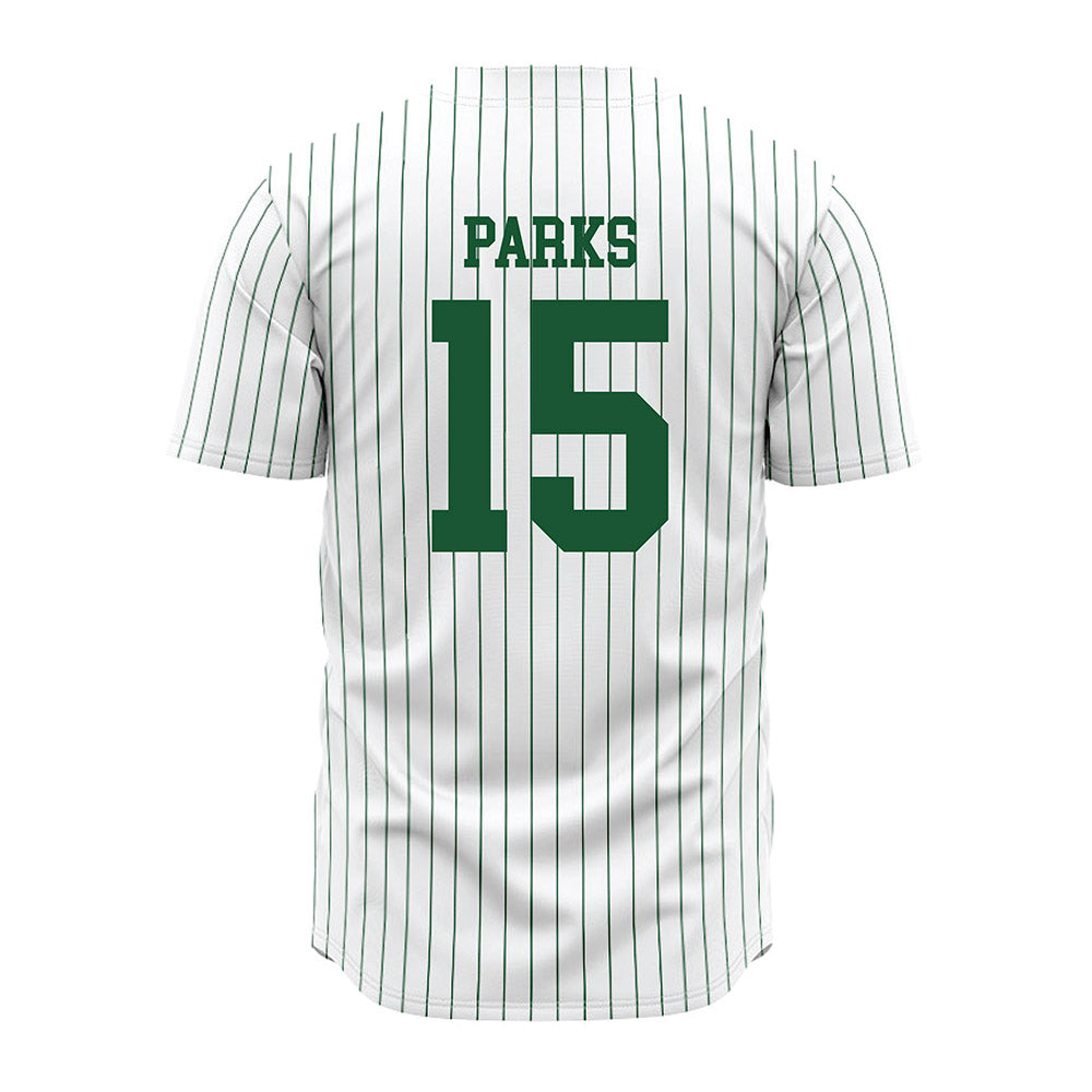 GMU - NCAA Baseball : Brandon Parks - White Jersey-1