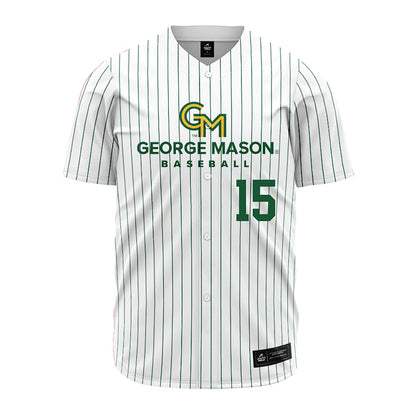GMU - NCAA Baseball : Brandon Parks - White Jersey-0