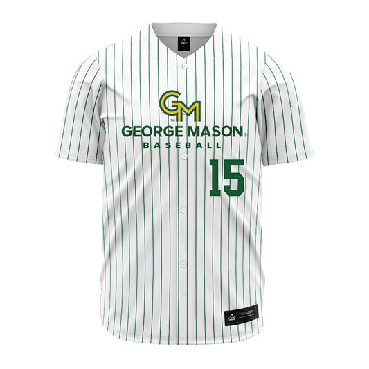 GMU - NCAA Baseball : Brandon Parks - White Jersey-0