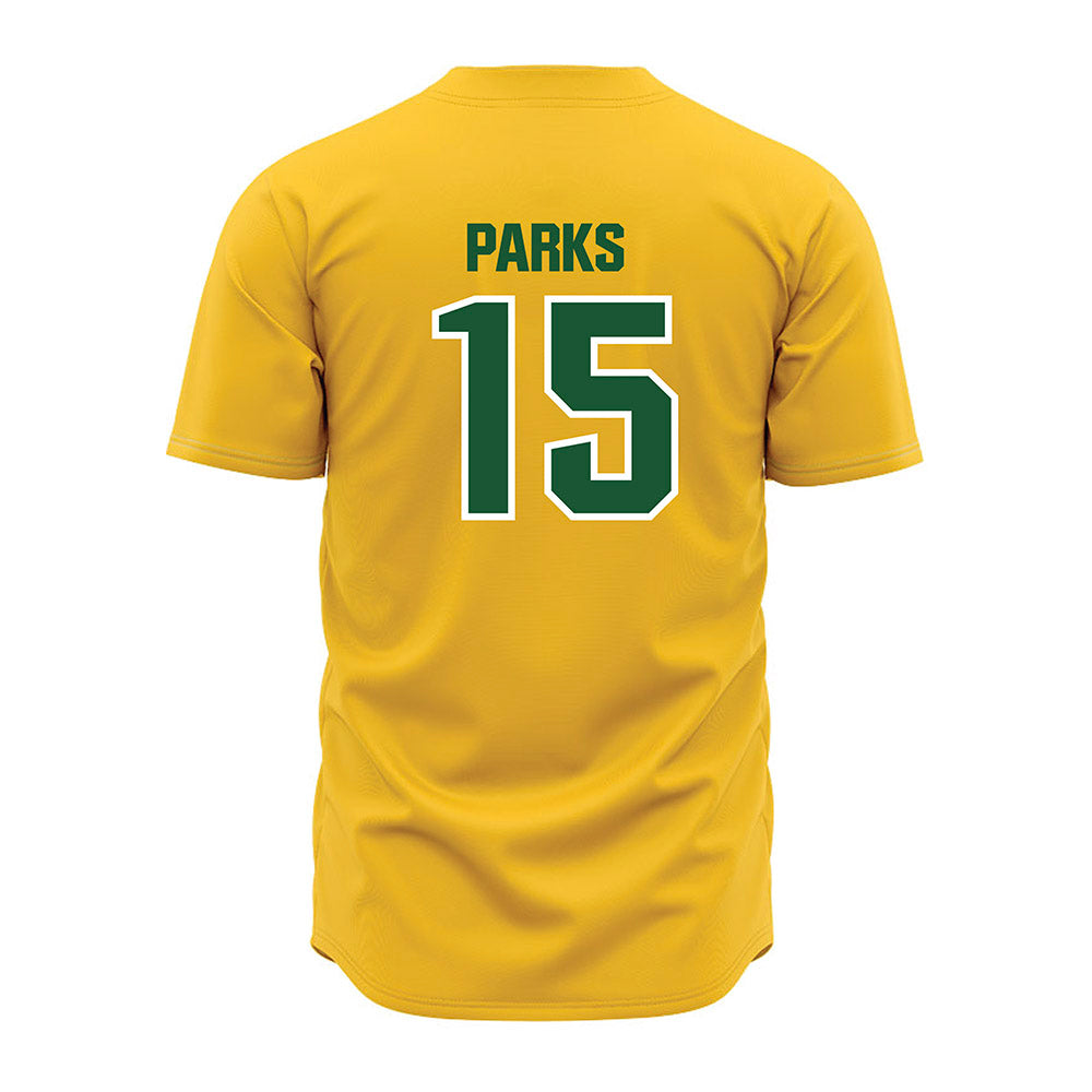 GMU - NCAA Baseball : Brandon Parks - Yellow Jersey-1