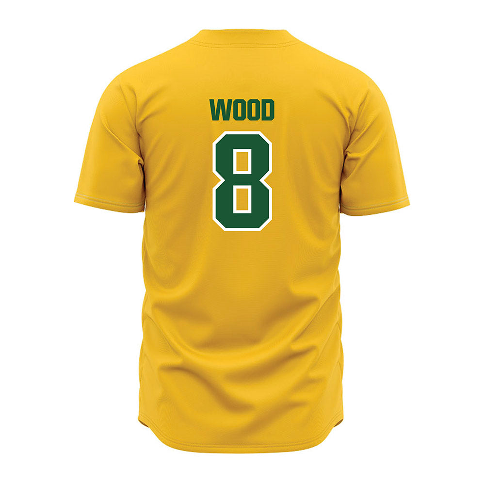 GMU - NCAA Baseball : Derek Wood - Yellow Jersey-1