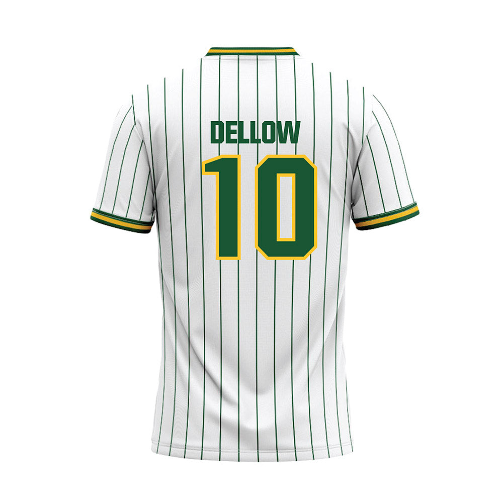 GMU - NCAA Softball : Haleigh Dellow - White Baseball Jersey-1