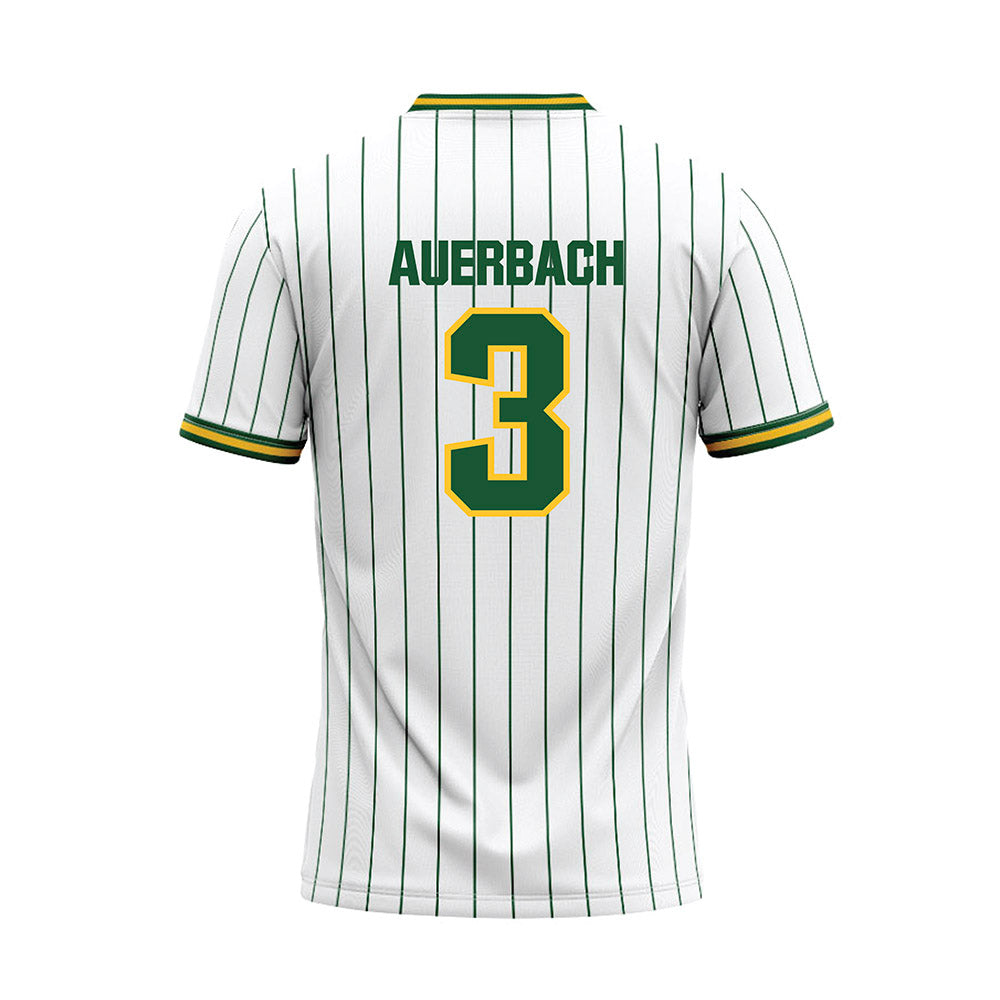 GMU - NCAA Softball : Payton Auerbach - White Baseball Jersey-1