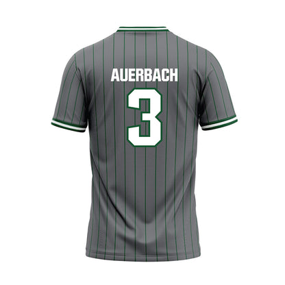 GMU - NCAA Softball : Payton Auerbach - Grey Baseball Jersey-1