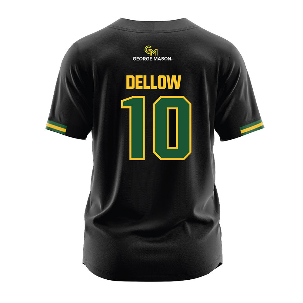 GMU - NCAA Softball : Haleigh Dellow - Black Jersey-1